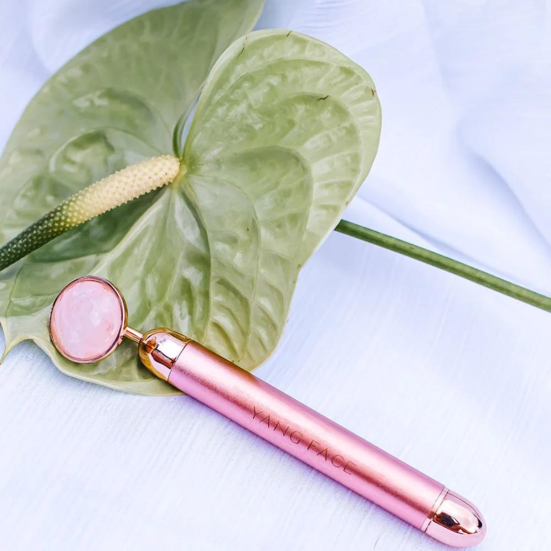 Rose Quartz Vibrating Wand Rose Quartz Vibrating Wand