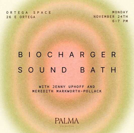 Biocharger Meditation + Sound Bath Monday November 22nd 6-7 pm