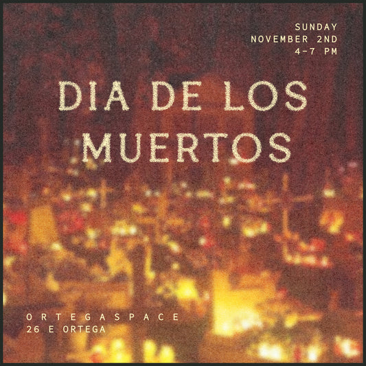 Dia De Los Muertos Ceremony with Arivind Abraham of Death & Eros Sunday November 2nd 4-7 pm