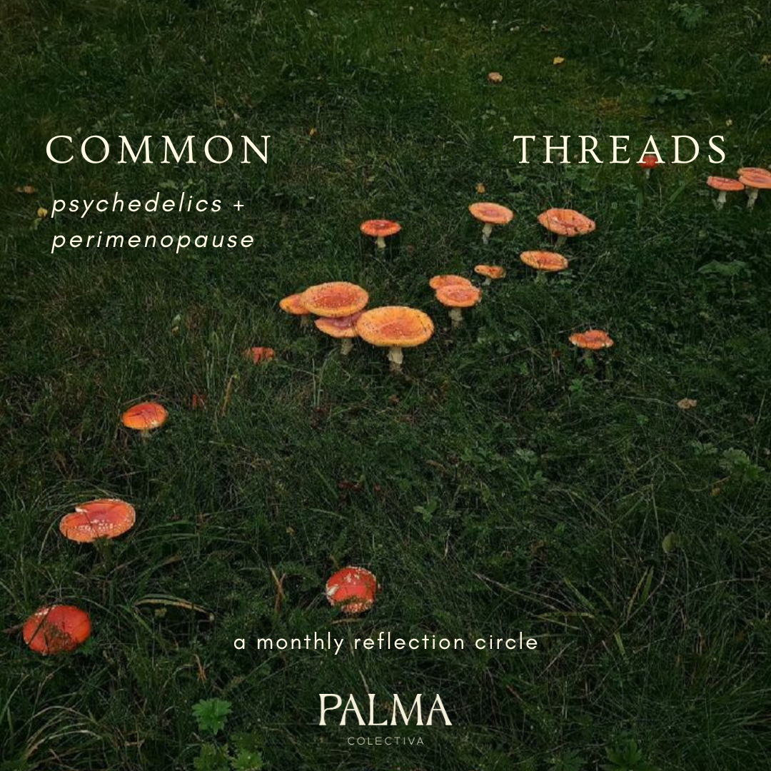 Common Threads: Psychedelics + Perimenopause Reflection Circle Tuesday June 23rd