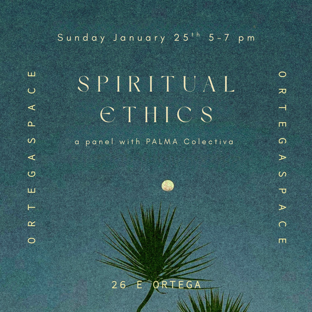 SPIRITUAL ETHICS PANEL Sunday January 25th