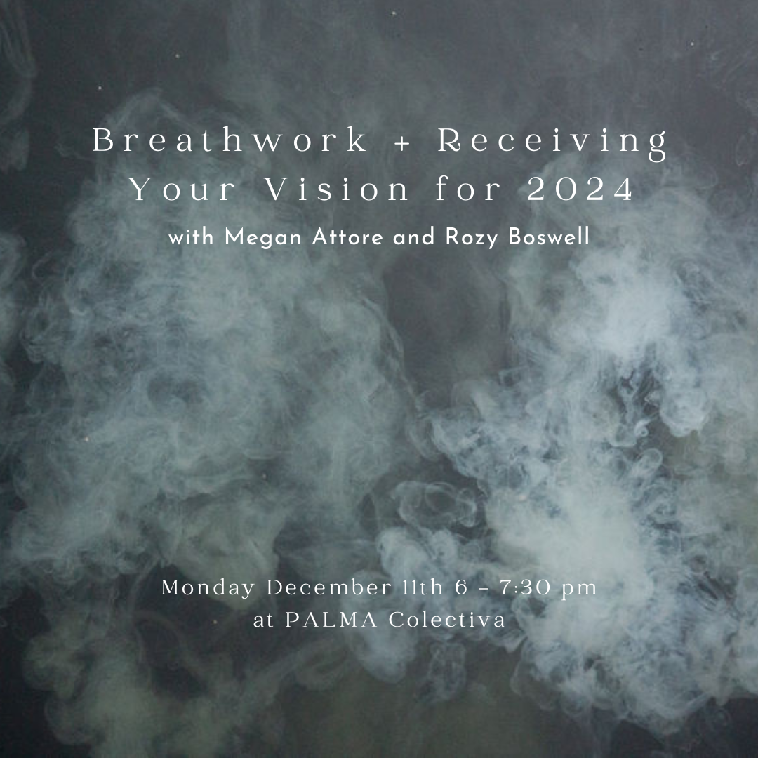 Breathwork + Receiving Your Vision for 2024 Monday December 11th