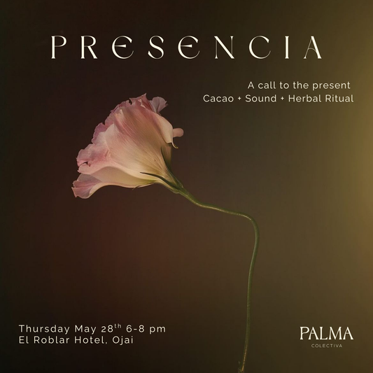 PRESENCIA: A Call To The Present at Hotel El Roblar Thursday May 28th