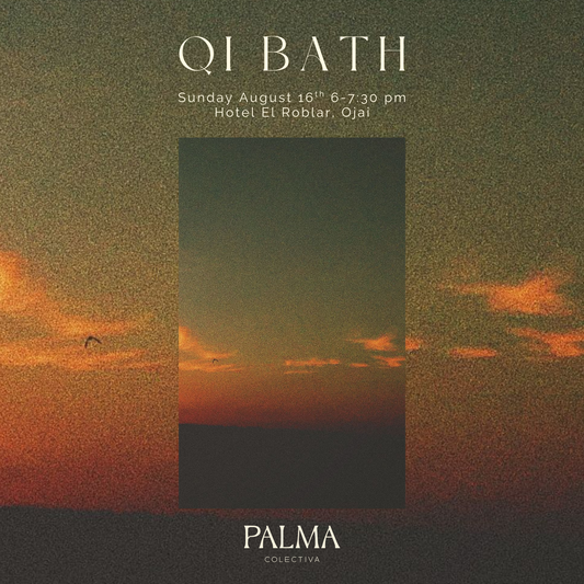 Qi Bath: Breathwork + Sound Sunday August 16th