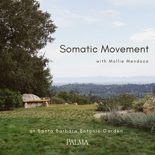 Somatic Movement with Mollie Mendoza July 9th at Botanic Garden