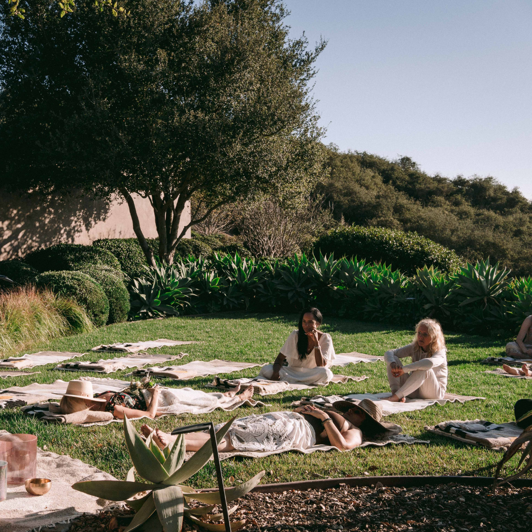 Inner Garden at Casa Sangha Saturday November 7th