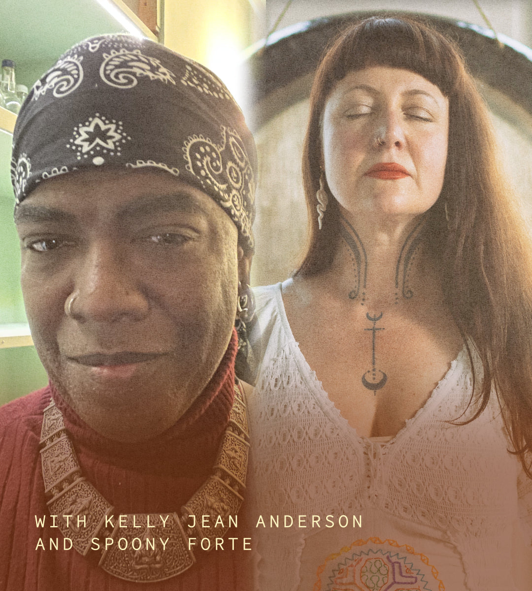 A Samhain Passage of Breath, Voice & Shadow with Kelly Jean Anderson and Spoony Forte Thursday October 30th at O R T E G A S P A C E