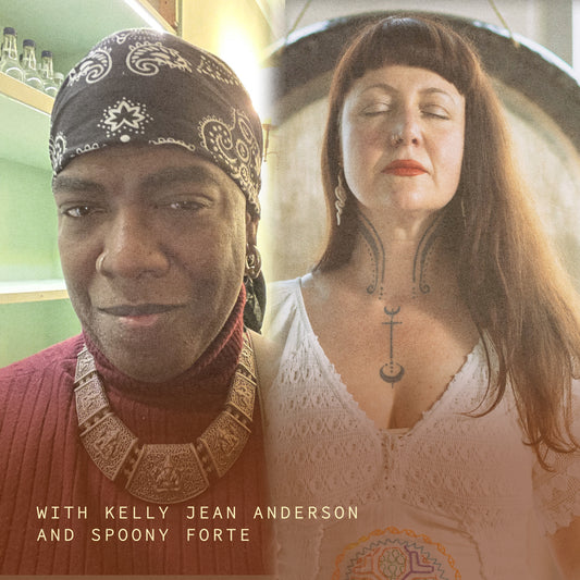 A Samhain Passage of Breath, Voice & Shadow with Kelly Jean Anderson and Spoony Forte Thursday October 30th at O R T E G A S P A C E