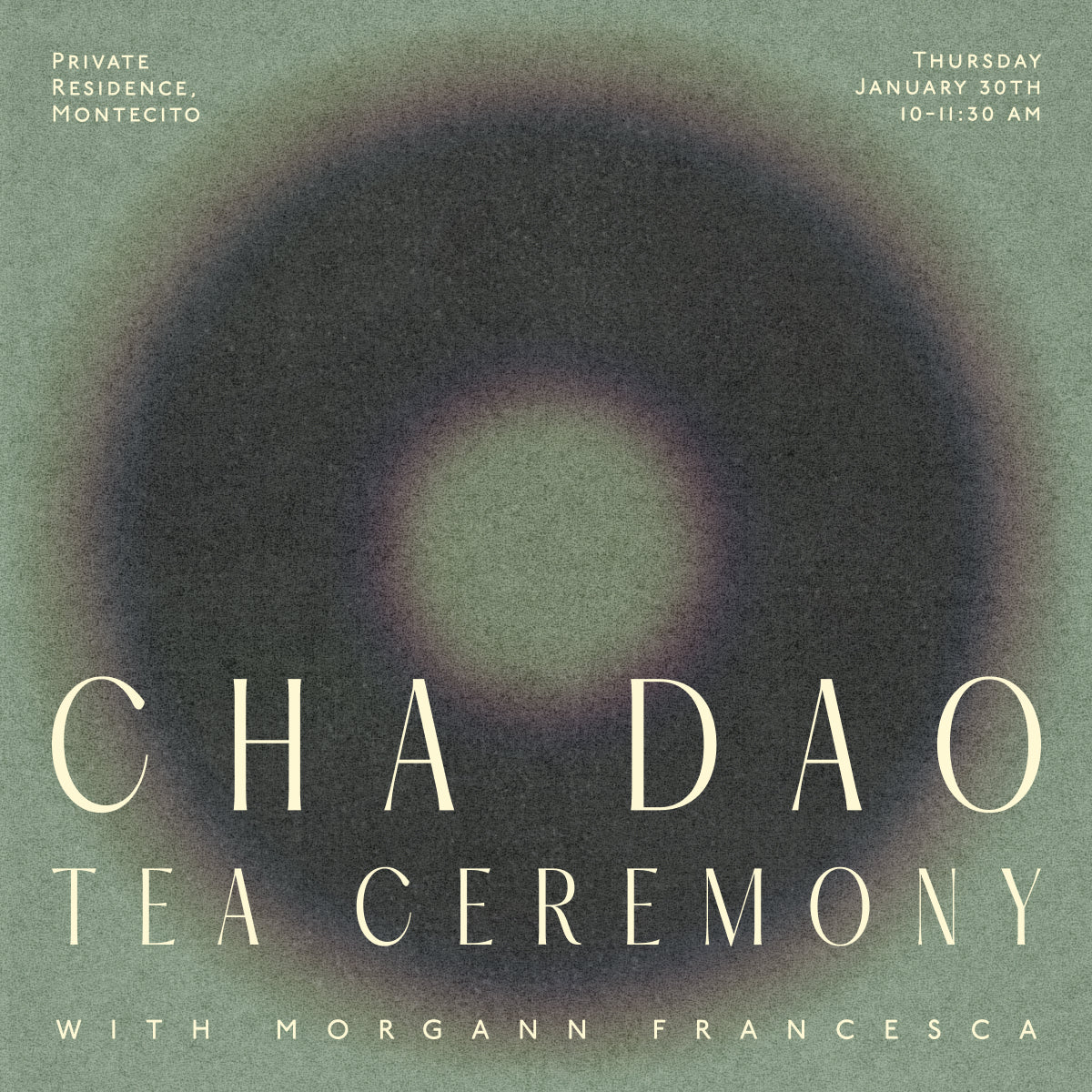 Cha Dao: Tea Ceremony Thursday January 30th