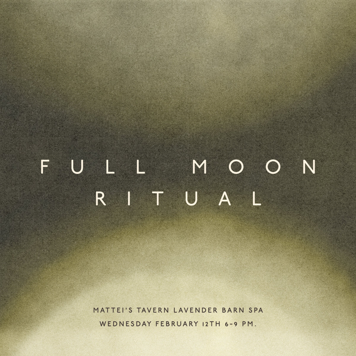 Mattei's Tavern: Full Moon Ritual Wednesday February 12th