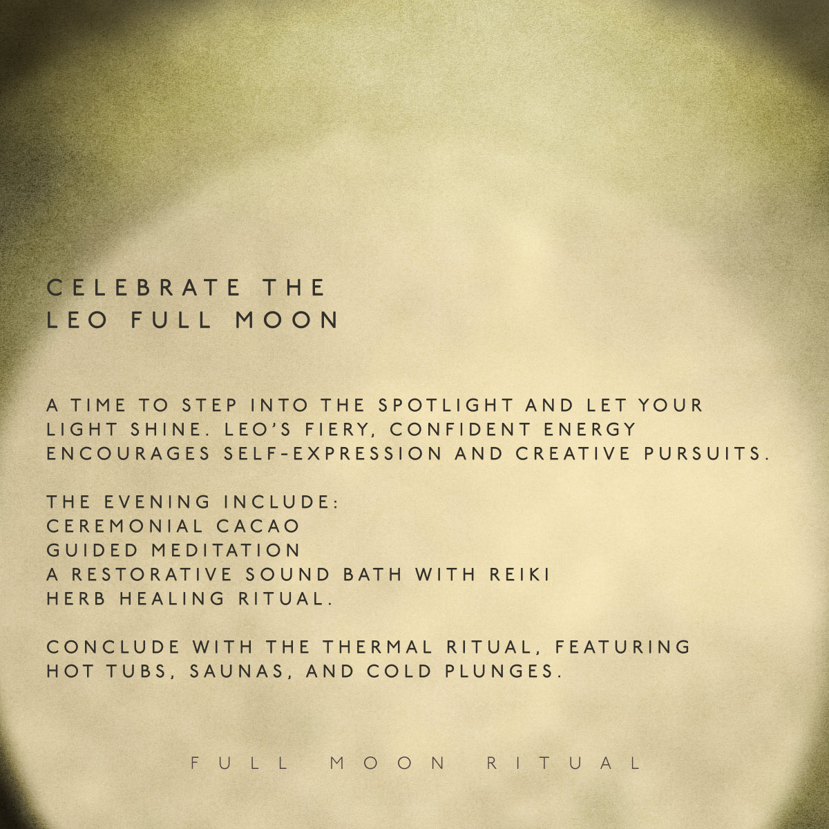 Mattei's Tavern: Full Moon Ritual Wednesday February 12th