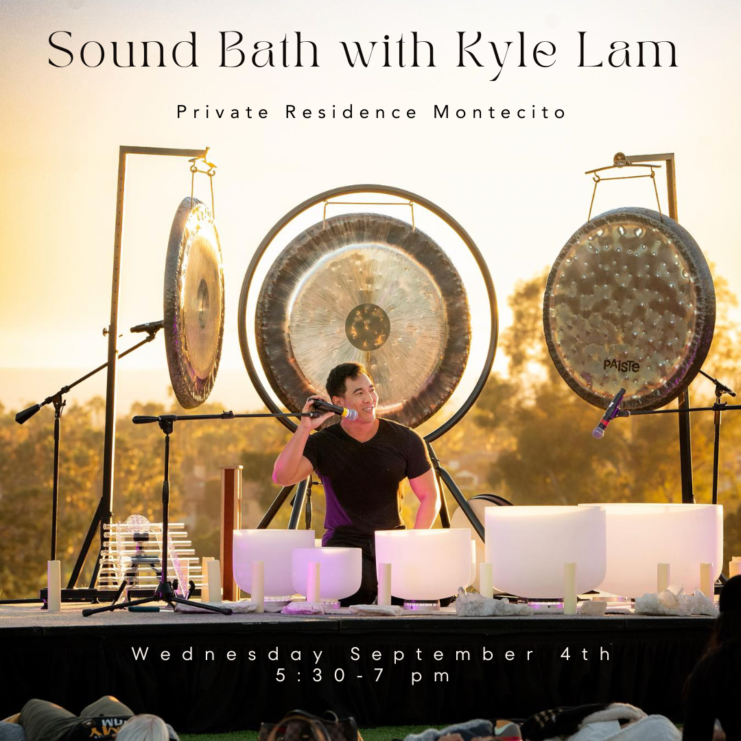 Private Sound Bath with Kyle Lam Wednesday September 4th