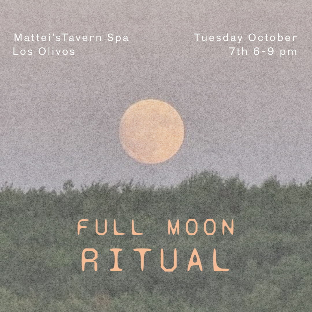 Full Moon Ritual At Mattei's Tavern Tuesday October 7th