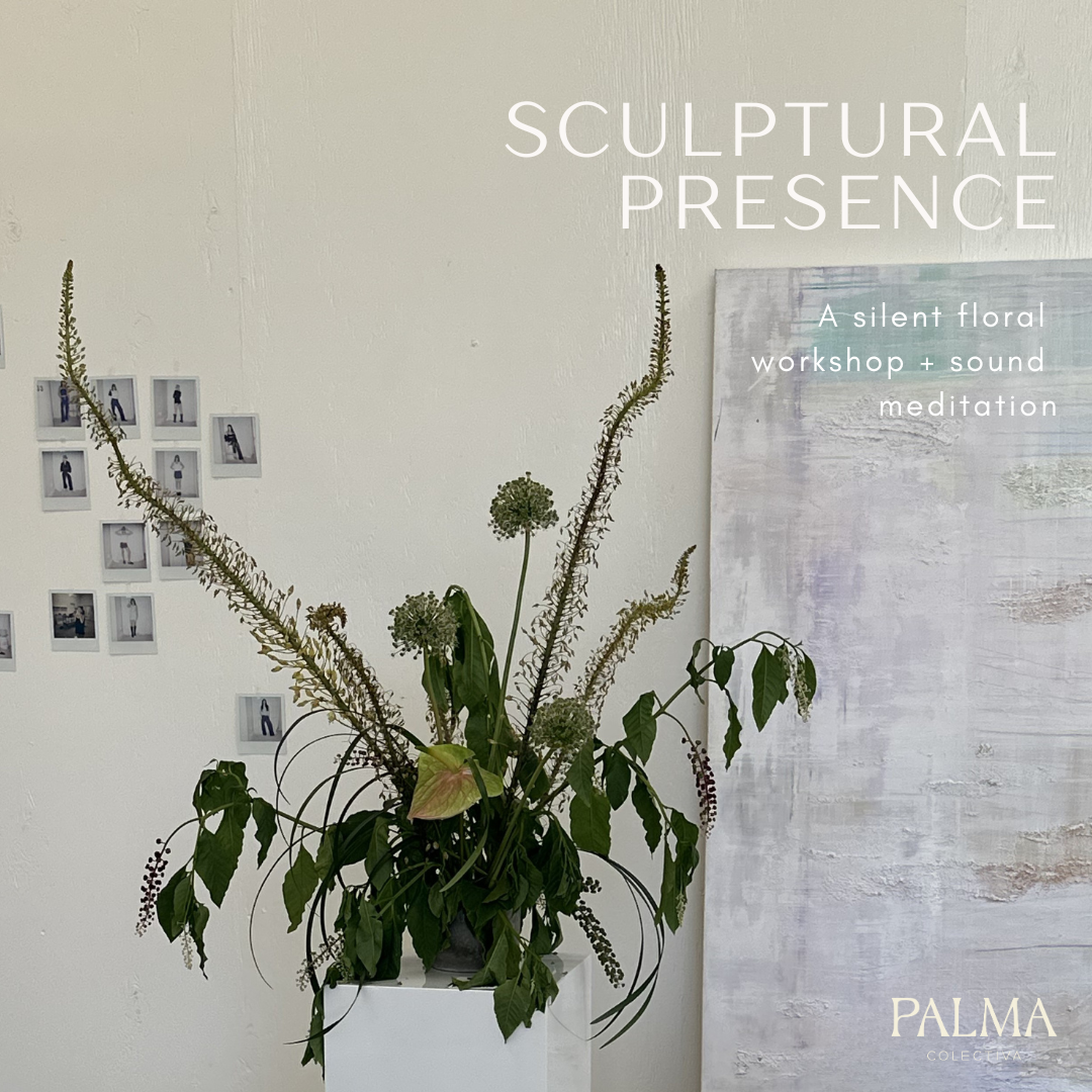 Sculptural Presence: A Silent Floral Meditation Thursday July 2nd
