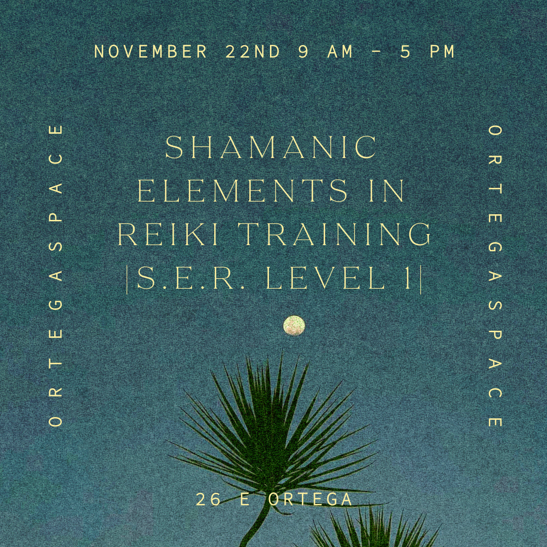 Shamanic Elements in Reiki Training Level 1 with Reina Prado Saturday November 22nd