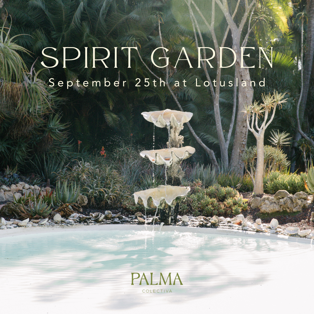 Spirit Garden at Lotusland Frdiay September 25th