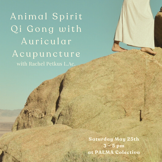 Animal Spirit Qi Gong with Auricular Acupuncture Saturday May 25th