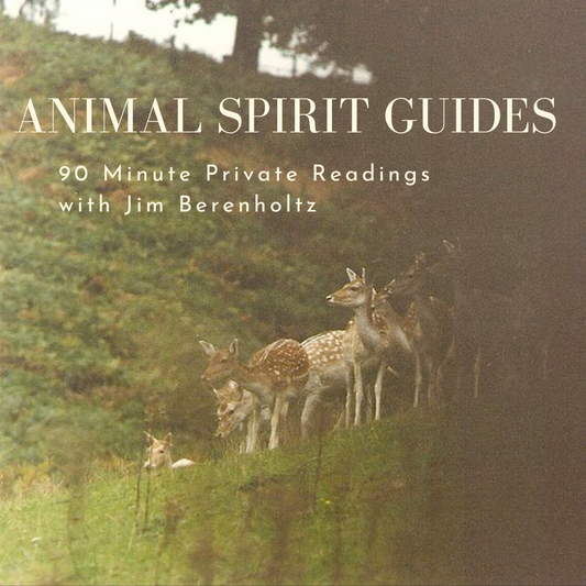 Animal Spirit Guides - Private Reading with Jim Berenholtz May 10th 1:30 pm