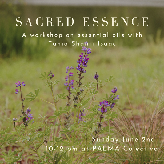 Sacred Essence: A workshop with Essential Oils Sunday June 2nd
